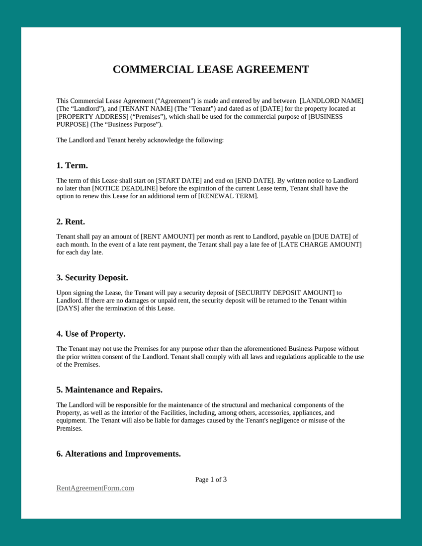 rla-commercial-lease-agreement-sample